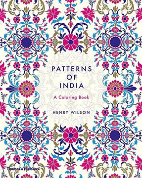 portada Patterns of India: A Coloring Book (en Inglés)