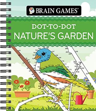 portada Brain Games - Dot-To-Dot Nature's Garden 