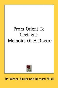 portada from orient to occident: memoirs of a doctor