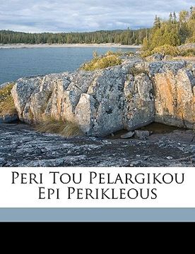portada peri tou pelargikou epi perikleous (en Inglés)