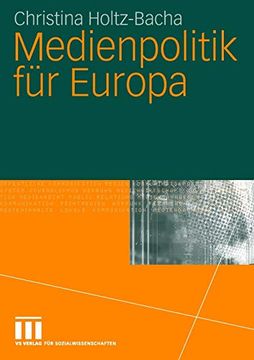 portada Medienpolitik für Europa: 1 (in German)