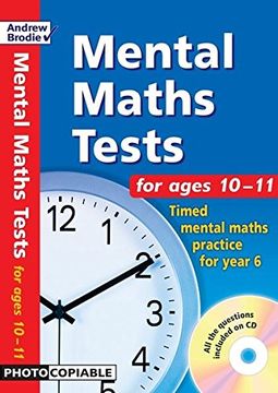 portada Mental Maths Tests for Ages 10-11: Timed Mental Maths Tests for Year 6