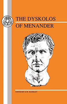 portada Menander: Dyskolos (Bcp Greek Texts) (in English)
