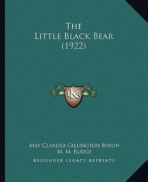 portada the little black bear (1922)