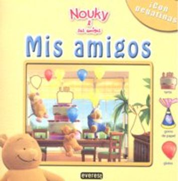 portada mis amigos. nouky y sus amigos con pegatinas