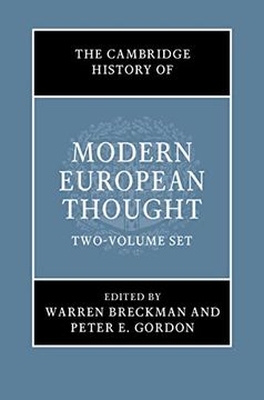 portada The Cambridge History of Modern European Thought 2 Volume Hardback Set (in English)