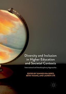 portada Diversity and Inclusion in Higher Education and Societal Contexts: International and Interdisciplinary Approaches (en Inglés)