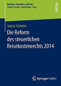 portada Die Reform des Steuerlichen Reisekostenrechts 2014 (en Alemán)