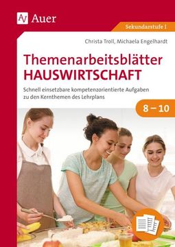 portada Themenarbeitsblätter Hauswirtschaft 8-10 (in German)