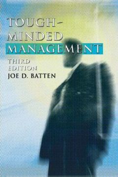 portada tough-minded management: third edition (en Inglés)