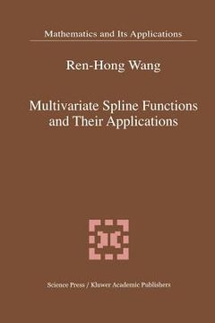 portada multivariate spline functions and their applications (en Inglés)