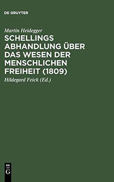 portada Schellings Abhandlung ber das Wesen der Menschlichen Freiheit (1809) (in German)