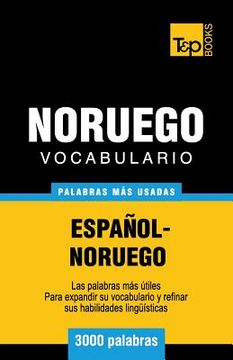 portada Vocabulario Español-Noruego - 3000 palabras más usadas