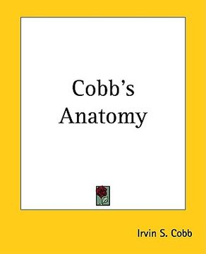 portada cobb's anatomy (en Inglés)