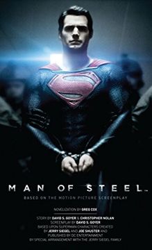 portada Man of Steel: The Official Movie Novelization (en Inglés)