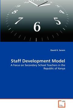 portada staff development model (in English)