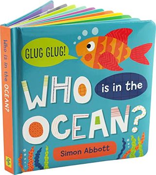 portada Who is in the Ocean? Padded Board Book (Peter Pauper Primer) (en Inglés)