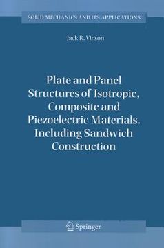 portada plate and panel structures of isotropic, composite and piezoelectric materials, including sandwich construction