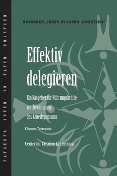 portada Delegating Effectively: A Leader's Guide to Getting Things Done (in German)