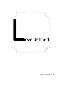 portada Love defined (en Inglés)