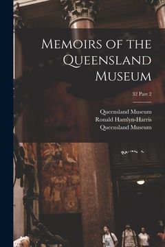 portada Memoirs of the Queensland Museum; 32 part 2 (in English)