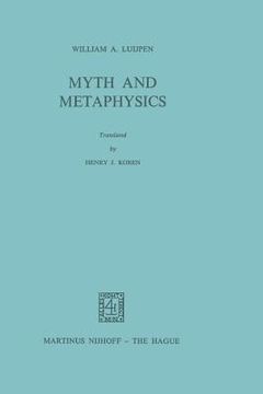 portada Myth and Metaphysics