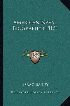 portada american naval biography (1815) (en Inglés)