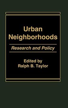 portada Urban Neighborhoods: Research and Policy (en Inglés)