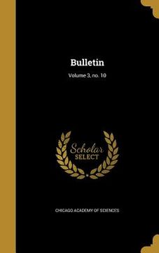 portada Bulletin; Volume 3, no. 10 (en Inglés)