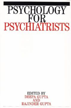 portada psychology for psychiatrists: a study of proactive intervention (en Inglés)