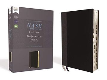 portada Nasb, Classic Reference Bible, Leathersoft, Black, red Letter, 1995 Text, Thumb Indexed, Comfort Print (en Inglés)