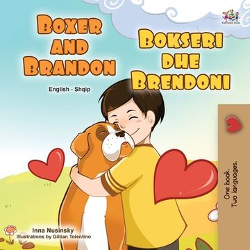 portada Boxer and Brandon (en Albanian)