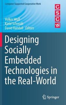 portada Designing Socially Embedded Technologies in the Real-World (en Inglés)