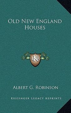 portada old new england houses (en Inglés)