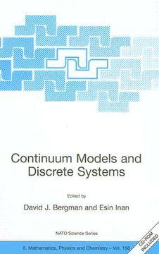 portada continuum models and discrete systems [with cdrom] (en Inglés)