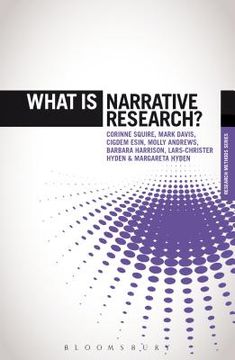 portada What Is Narrative Research? (the what Is? Research Methods Series) (en Inglés)