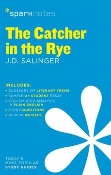 portada The Catcher in the Rye SparkNotes Literature Guide (SparkNotes Literature Guide Series) (en Inglés)