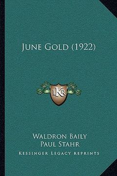 portada june gold (1922) (in English)
