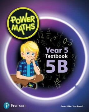 portada Power Maths Year 5 Textbook 5b (Power Maths Print) (en Inglés)