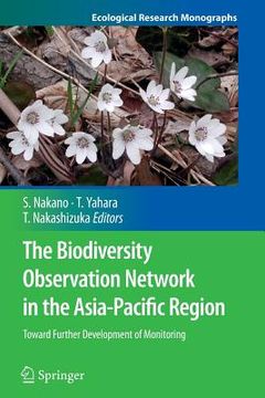 portada The Biodiversity Observation Network in the Asia-Pacific Region: Toward Further Development of Monitoring (en Inglés)