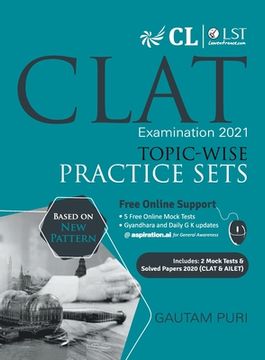 portada Clat 2021 Topic-Wise Practice Sets (en Inglés)