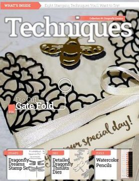 portada Stamping Techniques: Collection 5 - Dragonfly Dreams (en Inglés)
