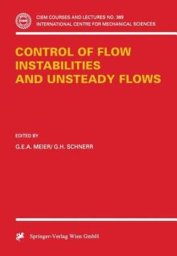 portada control of flow instabilities and unsteady flows (en Inglés)