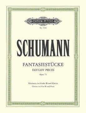 portada Fantasiestücke Op. 73 for Clarinet (in a or B Flat) and Piano (en Inglés)