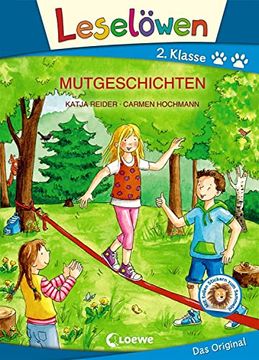 portada Leselöwen 2. Klasse - Mutgeschichten: Großbuchstabenausgabe (en Alemán)