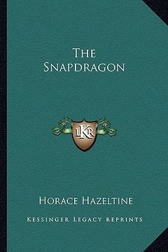 portada the snapdragon (en Inglés)