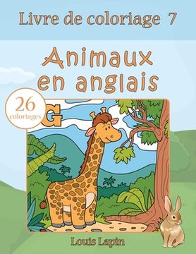 portada Livre de coloriage animaux en anglais: 26 coloriages (en Francés)