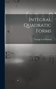 portada Integral Quadratic Forms (en Inglés)