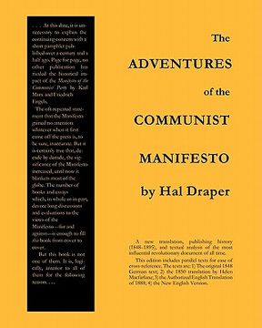 portada the adventures of the communist manifesto (en Inglés)