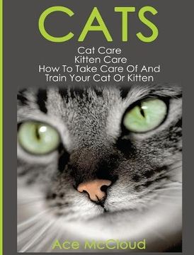 portada Cats: Cat Care: Kitten Care: How To Take Care Of And Train Your Cat Or Kitten (Complete Guide To Cat Care & Kitten Care With Pro)